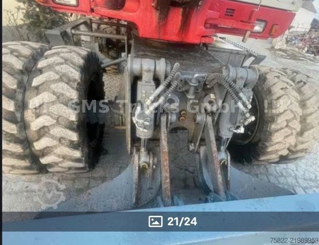 轮式挖掘机 TAKEUCHI TB 295 W / POWERTILT OQ45 / Planierschild