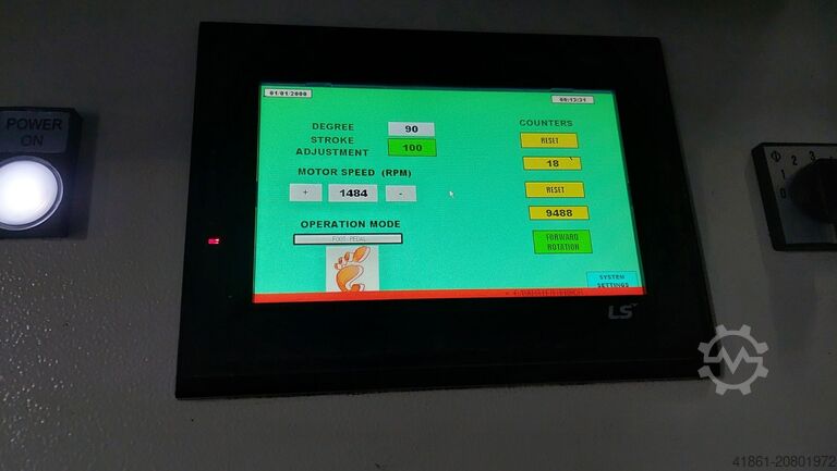 Eksantrik pres KNUTH KEX 60 SP