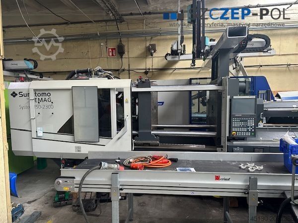Injection molding machine Sumitomo Demag Systec 350/720-2300