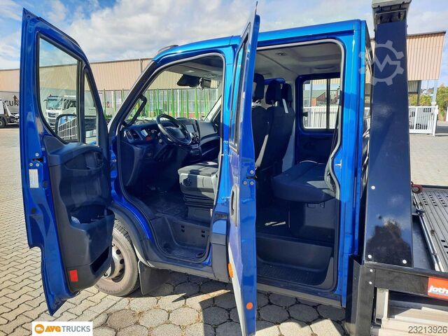 Bestelwagen autodrager IVECO DAILY 70C21 DOKA Autotransporter Jotha Seilwinde