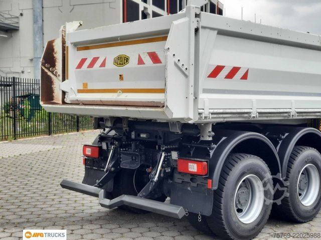 三向自卸卡车 IVECO X-WAY 480 8X4/4 Meiller Bordmatik Intarder AHK