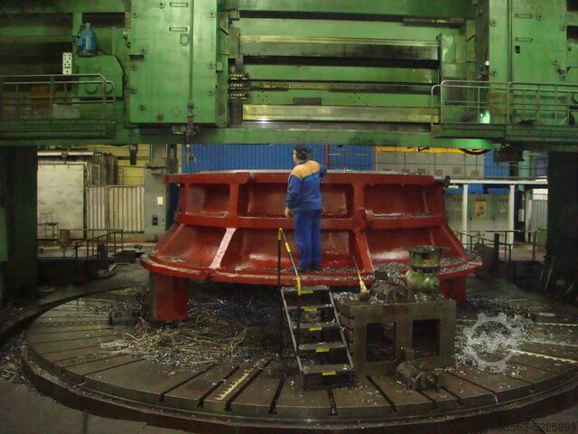 TITAN SC16.000 | Ø16,000mm | 400T | 6m Tinggi | Paksi-C | CNC | VTL Gergasi TITAN SC16.000