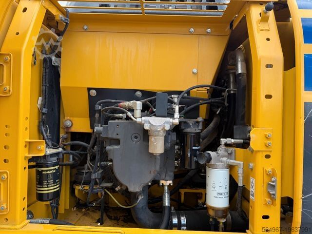 Pásové rýpadlo KOMATSU PC210 LC-10 MS 21 SW hydr. Grabenlöffel Klima