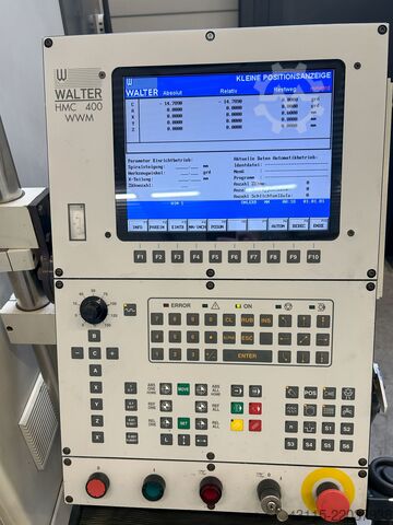 CNC Universele 5-assige gereedschaps- en Walter AG Helitronic Power