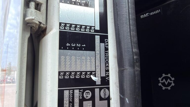 DAF XF 105.460 (KOTAK GEAR MANUAL) EL25655 DAF XF 105.460 (BOITE MANUELLE / MANUAL GEARBOX)