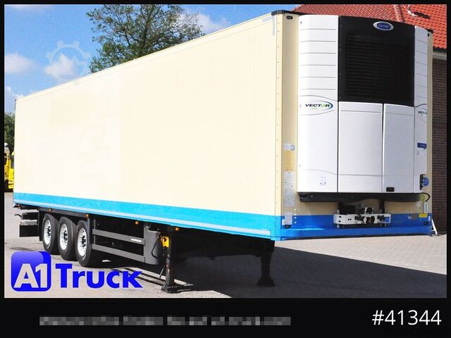 Refriģeratora puspiekabe SCHMITZ SKO 24,  Carrier Vector 1550, Lift Doppelstock
