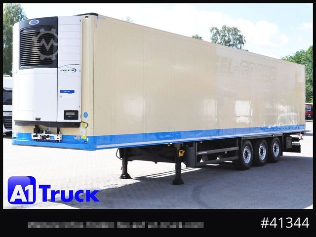 Refriģeratora puspiekabe SCHMITZ SKO 24,  Carrier Vector 1550, Lift Doppelstock