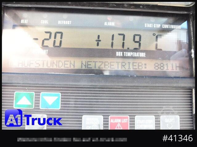 Refriģeratora puspiekabe SCHMITZ SKO 24,  Carrier Vector 1550, Lift Doppelstock