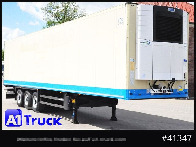 Refriģeratora puspiekabe SCHMITZ SKO 24,  Carrier Vector 1550, Lift Doppelstock