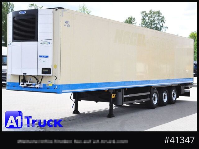 Refriģeratora puspiekabe SCHMITZ SKO 24,  Carrier Vector 1550, Lift Doppelstock