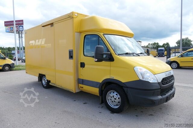 Transporter mit Koffer iveco Daily 35 S11 C30C AUTOMATIK KAMERA MAXI KAMERA Regale LUFT - EURO 5 - CoC