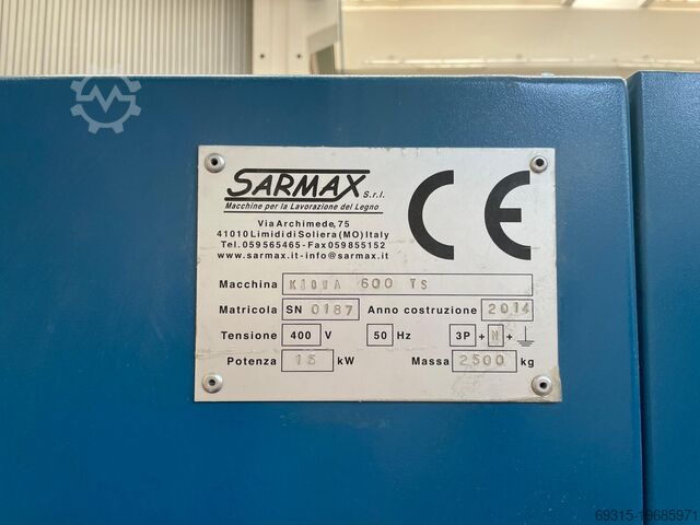 Lijadora de un solo lado SARMAX KIOWA 600 TS