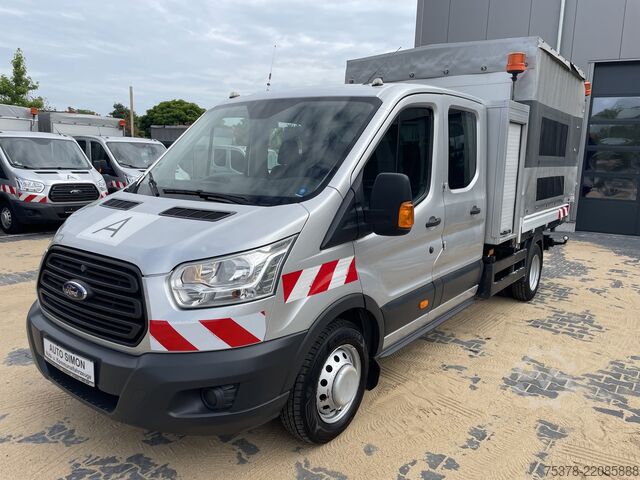 Camión volquete Ford Transit Kipper aus 1.Hand+Klima+AHK+EU5