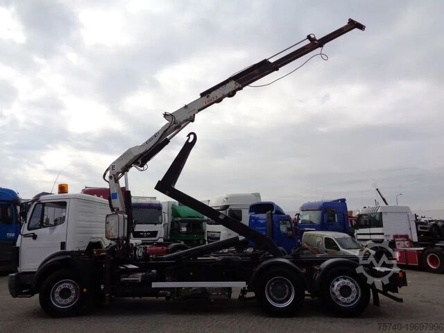 Autogru Mercedes-Benz SK 2433 + Semi-Auto + PTO + Serie 14 Crane + 3 ...