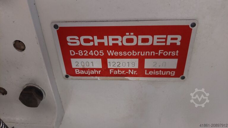 Motorové gilotínové nožnice SCHRÖDER MHSU 2520-2.0