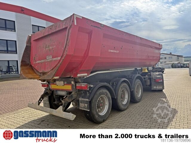 टिपर सेमिट्रेलर Schwarzmüller K-Serie Kippauflieger, Hardoxmulde ca. 24/26m³,
