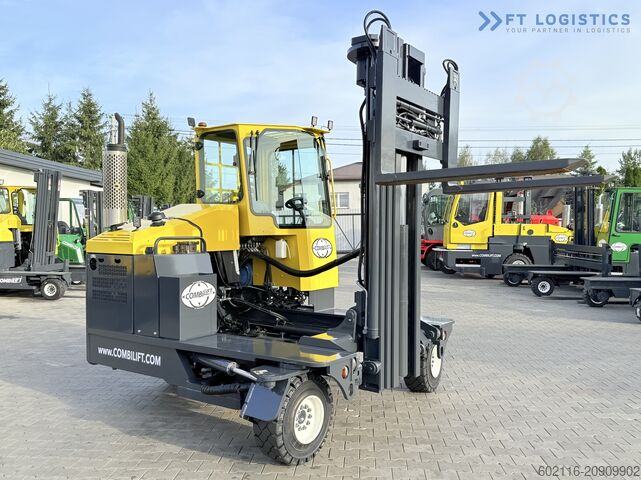 Wózek widłowy czterokierunkowy Combilift C5000XL GAS TRIPLEX 6000 EXTENDABLE FORK