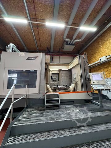 CNC horizontalni obdelovalni center - 5 osi HANDTMANN / BAVIUS HBZ Trunnion 120
