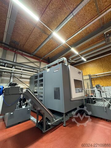 CNC horizontalni obdelovalni center - 5 osi HANDTMANN / BAVIUS HBZ Trunnion 120
