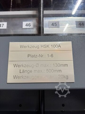 CNC horizontalni obdelovalni center - 5 osi HANDTMANN / BAVIUS HBZ Trunnion 120