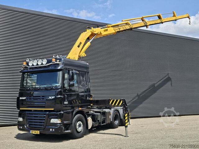 Estándar-SZM DAF XF 430 6x2 / HIAB 280-5 CRANE - KRAN / REMOTE