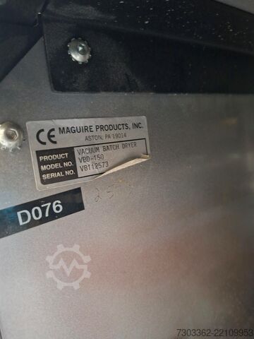 Sušičky plastov Maguire LPD / VB-150 Maguire PD1HE4 / LPD2HE4 / VB-150 / VBD-150