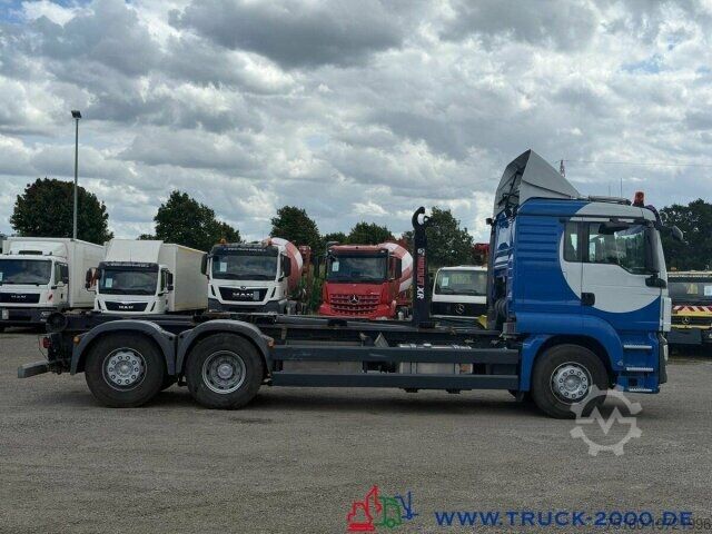 Камион с кука за контейнери MAN TGS 26.440 Multilift XR 20 Lenk/ Liftachse 7m