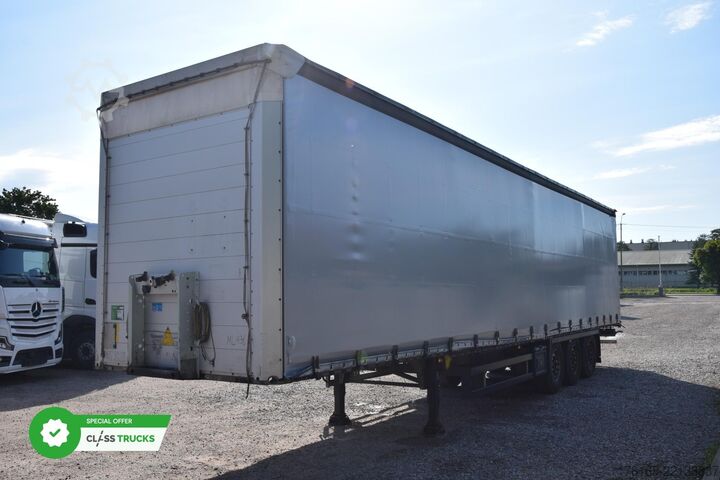 Treler separa terbuka dengan kanvas SCHMITZ CARGOBULL SCS24/L