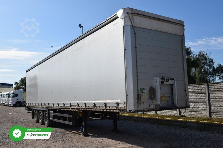 Treler separa terbuka dengan kanvas SCHMITZ CARGOBULL SCS24/L