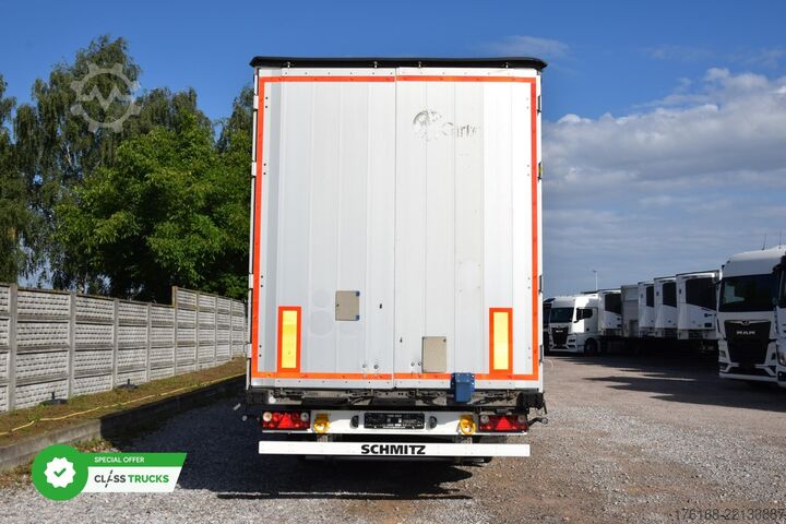 Treler separa terbuka dengan kanvas SCHMITZ CARGOBULL SCS24/L