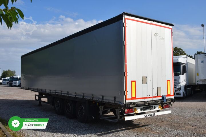 Treler separa terbuka dengan kanvas SCHMITZ CARGOBULL SCS24/L
