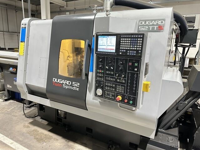 CNC-drejebænk med dobbelt spindel og dobbelt Y-akse Dugard CY2 – 52MB