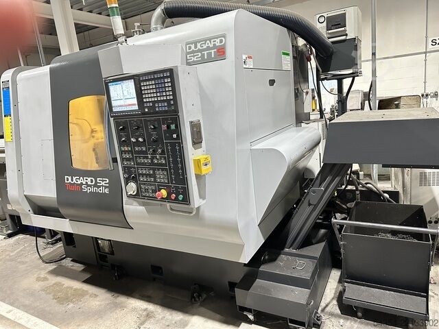 CNC-drejebænk med dobbelt spindel og dobbelt Y-akse Dugard CY2 – 52MB