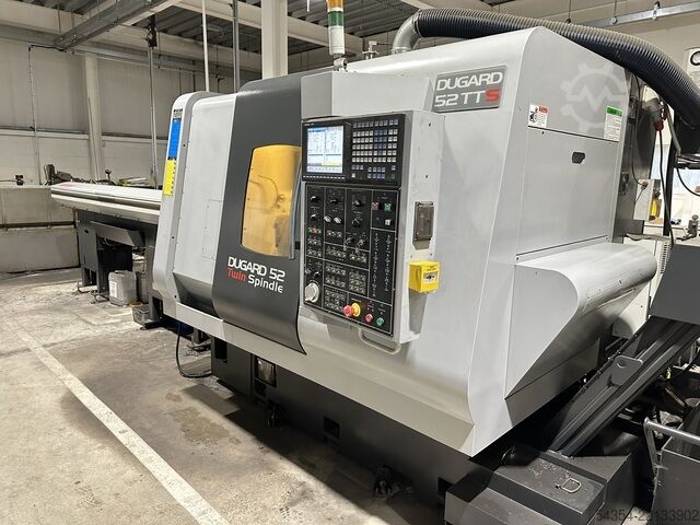 CNC-drejebænk med dobbelt spindel og dobbelt Y-akse Dugard CY2 – 52MB