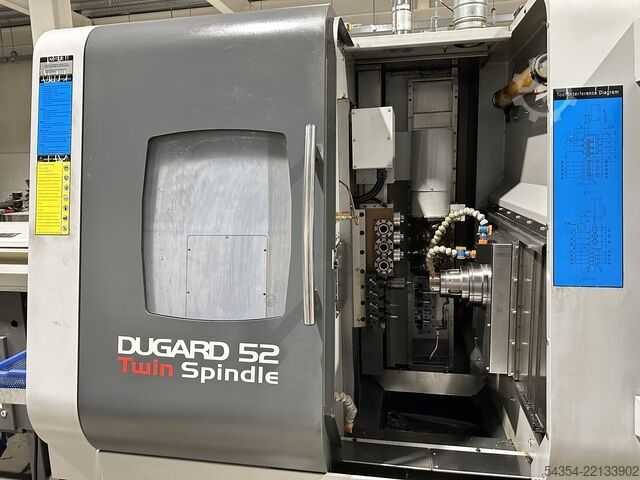 CNC-drejebænk med dobbelt spindel og dobbelt Y-akse Dugard CY2 – 52MB