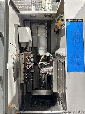 CNC-drejebænk med dobbelt spindel og dobbelt Y-akse Dugard CY2 – 52MB