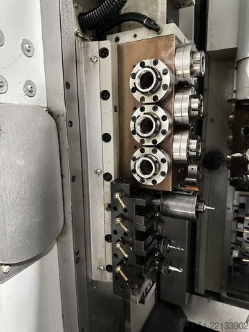 CNC-drejebænk med dobbelt spindel og dobbelt Y-akse Dugard CY2 – 52MB
