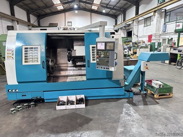 Skrålejet CNC-drejebænk Doosan Mecatec S550LM