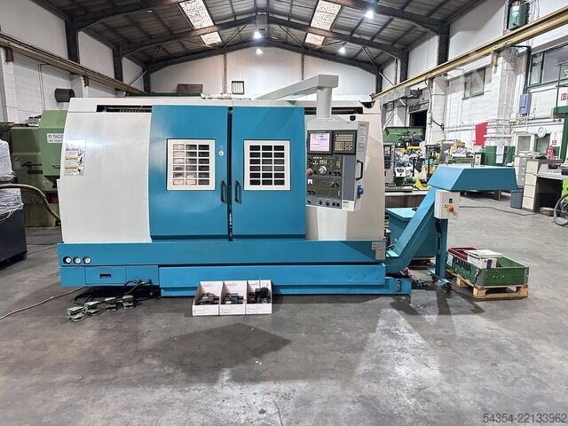 Skrålejet CNC-drejebænk Doosan Mecatec S550LM