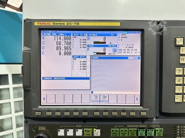 Skrålejet CNC-drejebænk Doosan Mecatec S550LM