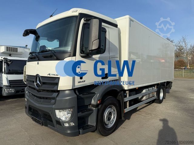 Kassevogn MERCEDES-BENZ ACTROS 1842 L Koffer 6,10 m LBW 1,5 T*AHK