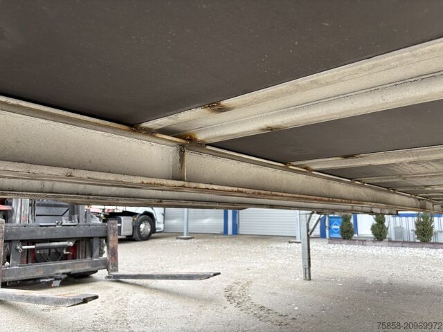 מרכב להחלפה עם ארגז משטח ויריעה Krone Jumbo 3m Innenhöhe Hubdach Edscha