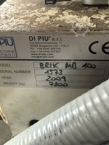 Presë për briketa DiPiu MB100
