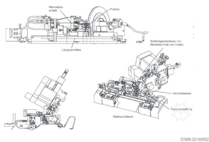 Cilindrična brusilica KELLENBERGER T35-MTX