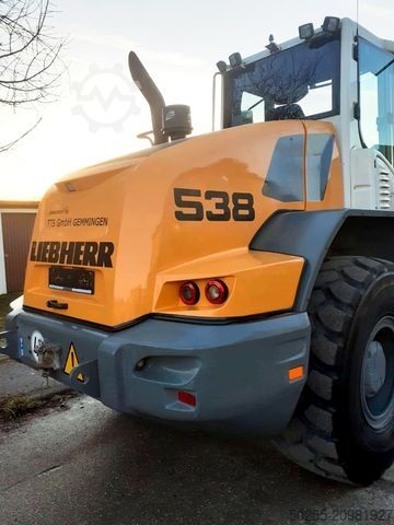 ホイールローダー LIEBHERR L 538 kein 514 524 526 542 546 TOP nur 3540 Std.