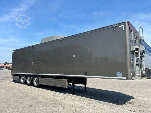 Bevægeligt gulv Knapen Trailers K200 - 92m3 Liftachse 10mm BPW