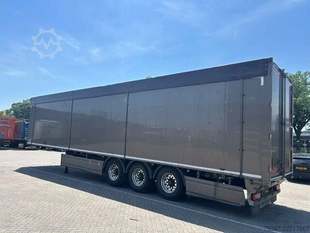 Bevægeligt gulv Knapen Trailers K200 - 92m3 Liftachse 10mm BPW