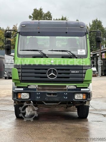 Three-sided tipper truck MERCEDES-BENZ 1831 K 4x2 Meiller-Kipper Dreiseitenkipper
