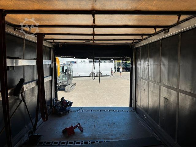 Flatbed truck with tarp MAN TGS 18.360 4x2 Pritsche+Plane 18t.