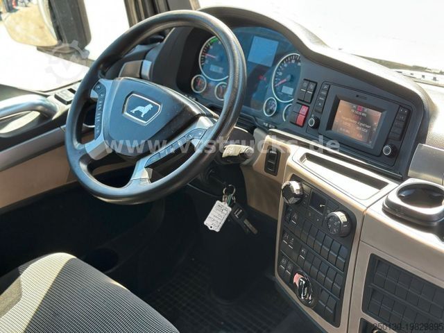 Flatbed truck with tarp MAN TGS 18.360 4x2 Pritsche+Plane 18t.